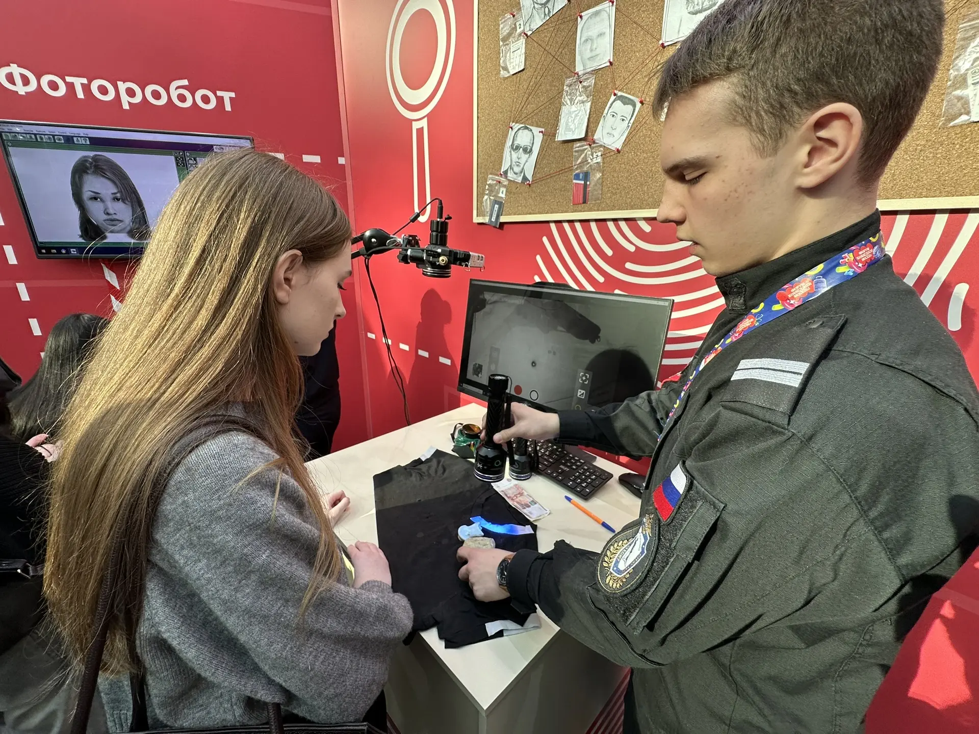 🚨 Колледж полиции ждет всех в зоне отрасли «Безопасность и право»!  🔎Мастер-классы по криминалистике
