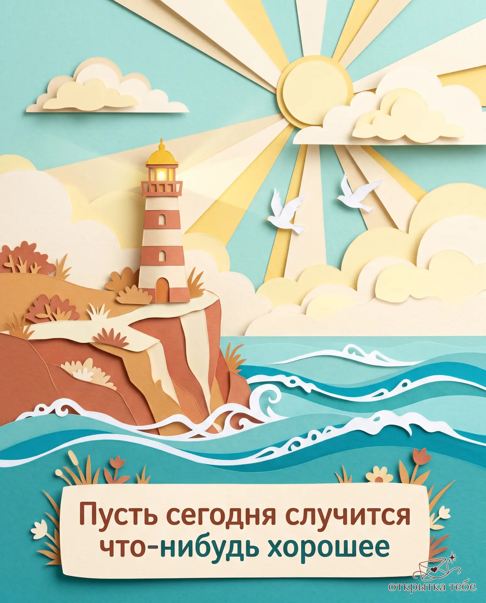 Пусть в дне найдётся что-то приятное — большое или совсем маленькое. 💛