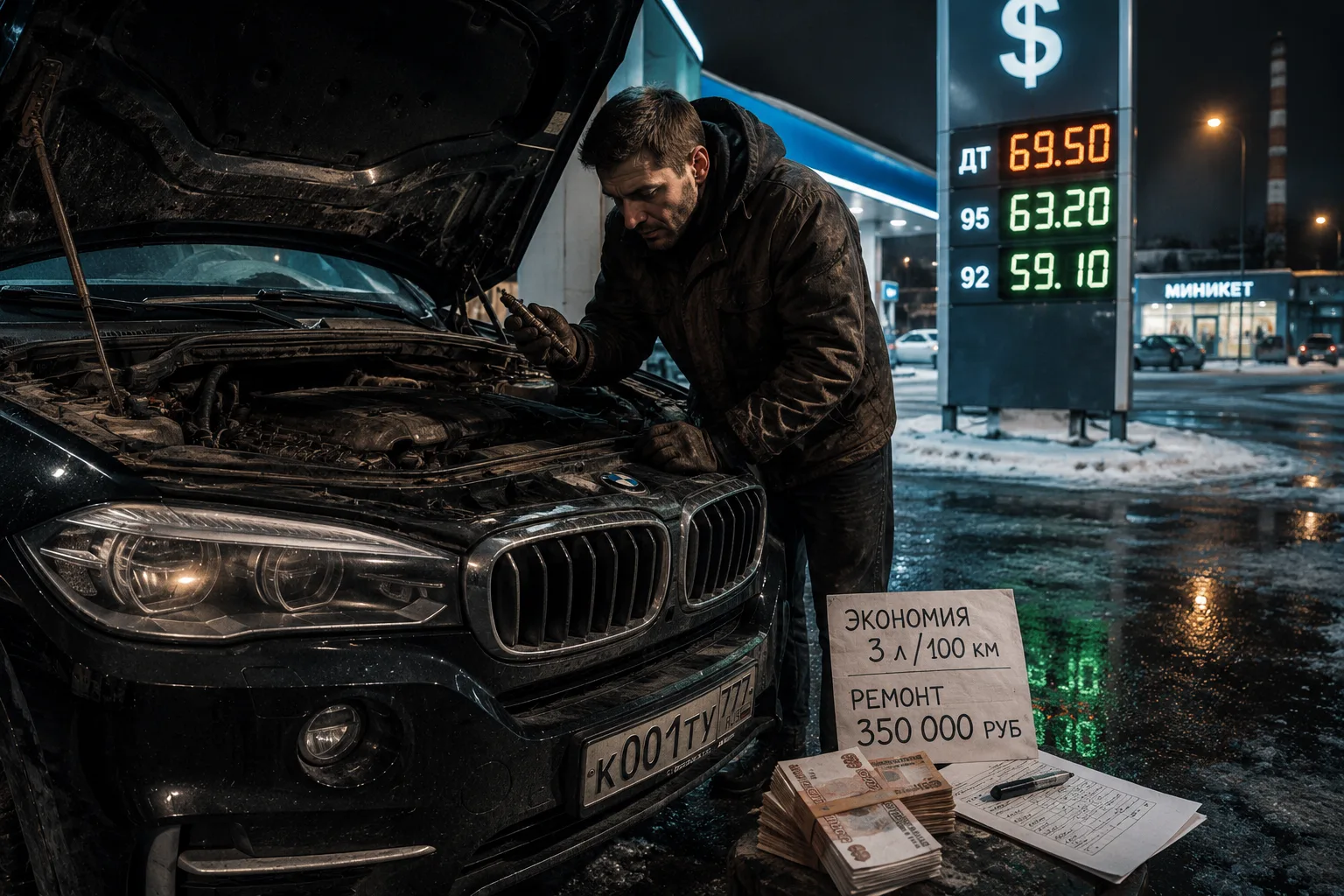 большая зимняя лотерея разыгрывается не с теплом, а с топливом. Можно тысячу раз заправиться на брен