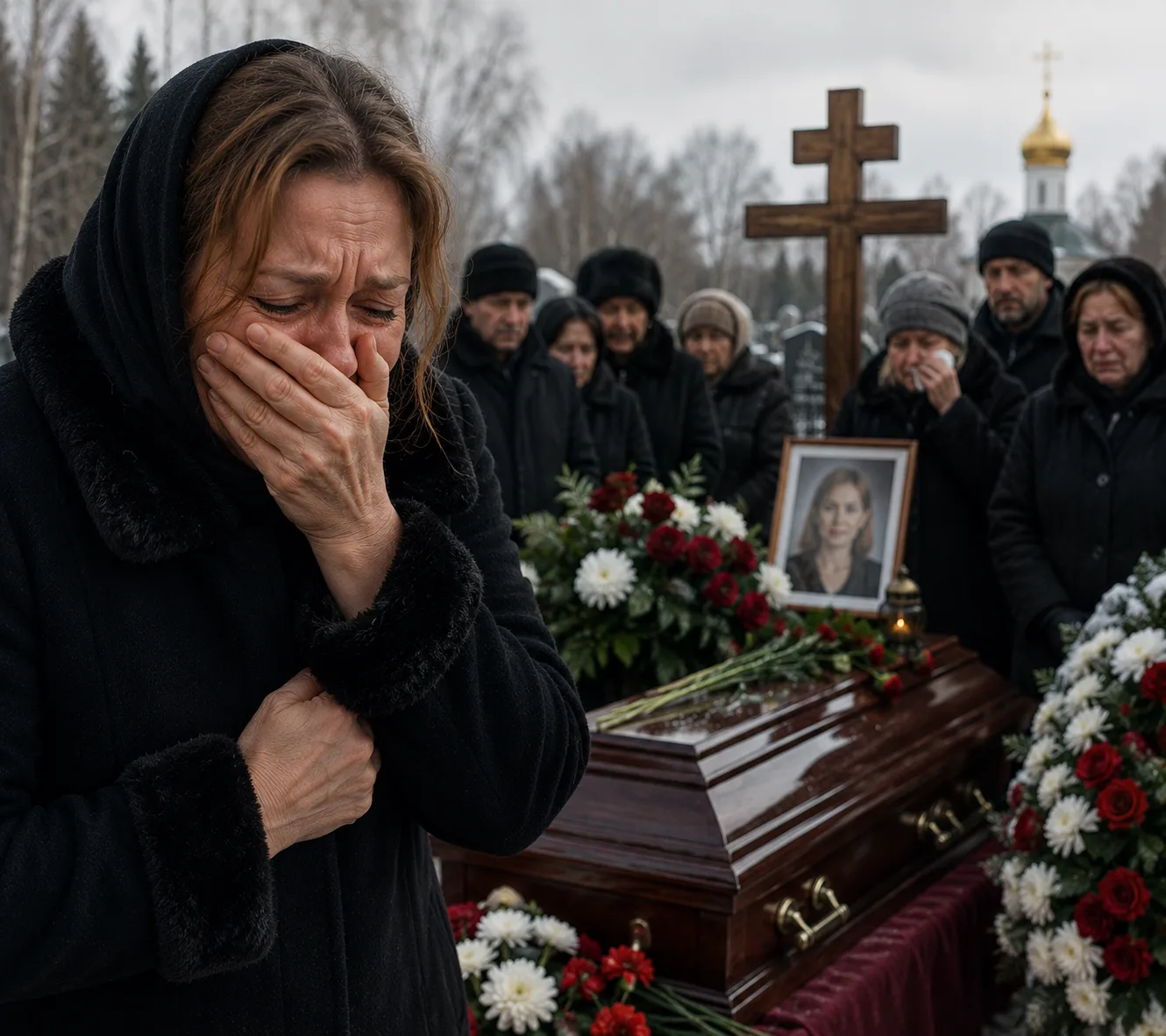 «Мою сестру похоронили в закрытом гробу. Через два месяца она прислала мне фотографию.»...