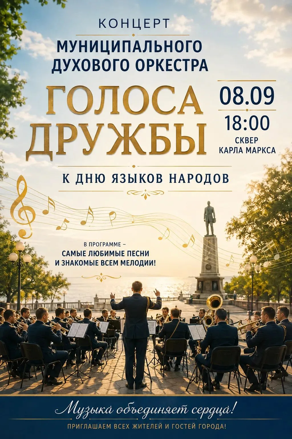🎶 «Голоса дружбы»: музыка, которая объединяет! 🎶
