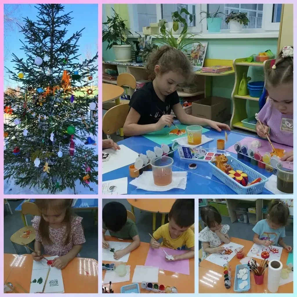 🎄Предновогодняя суета у ребят средней группы № 9 "Светлячки"!