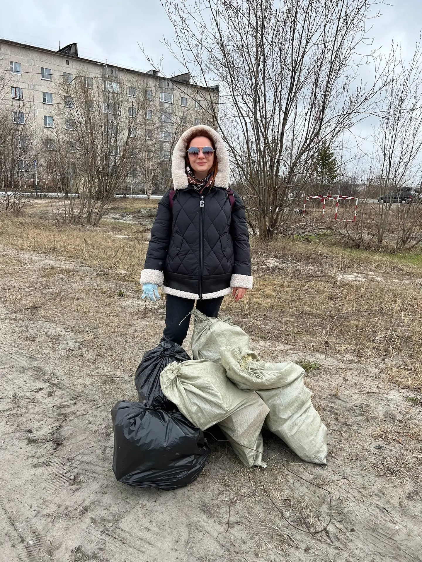 🌿Завершаем рабочую неделю участием в экологической акции "Зелёная весна"😊