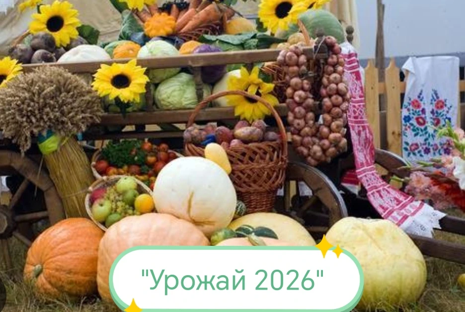 Приглашаем к участию в школьной выставке "Урожай 2026" до 11 сентября.