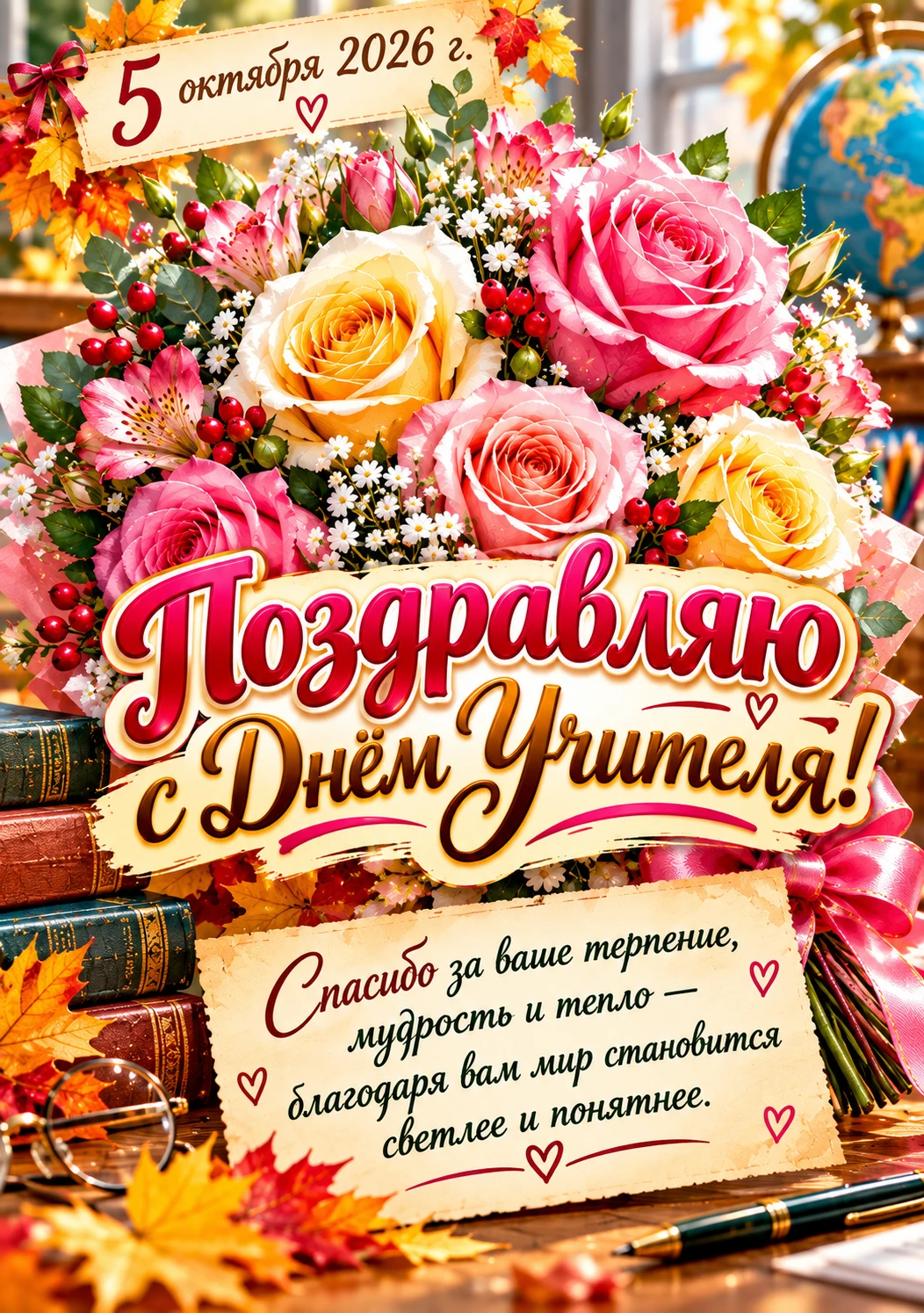 🌟 С Днём учителя!.. 🎀
