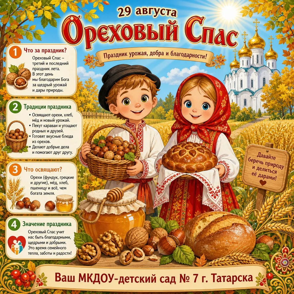 С Ореховым Спасом!