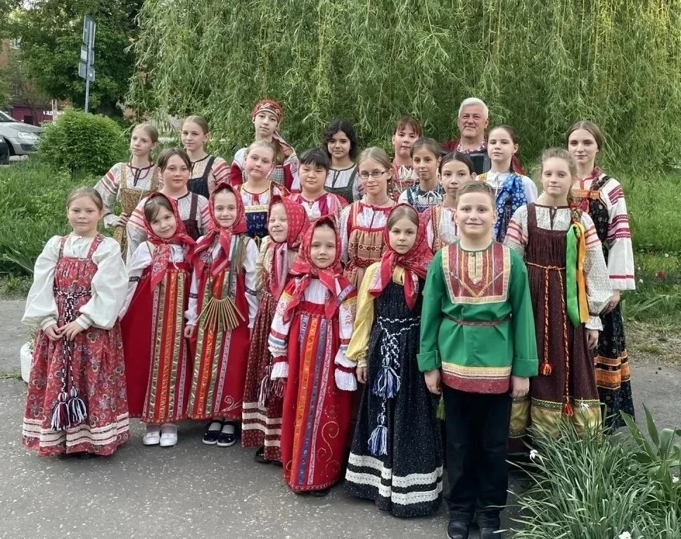 20 мая в большом зале прошел Отчетный концерт фольклорного отделения Узловской детской школы искусст