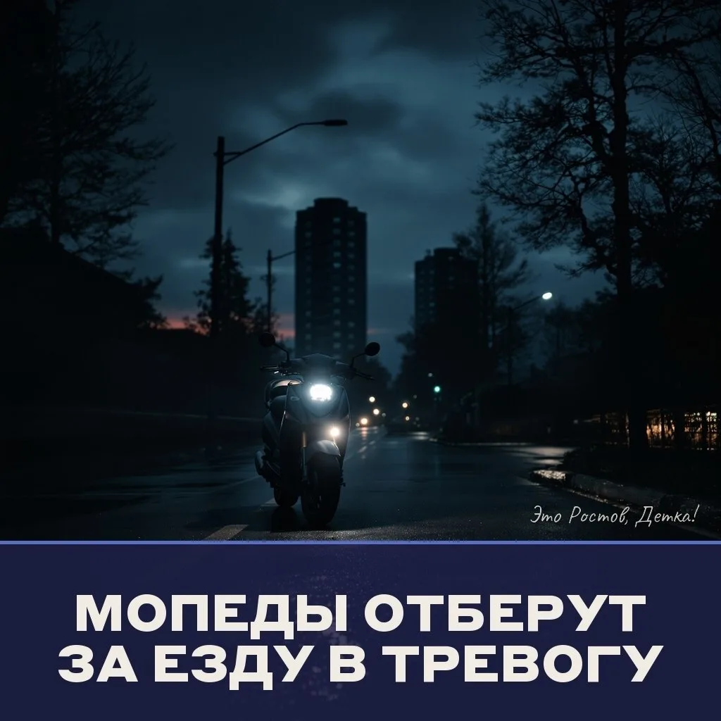 🛵 В Крыму хотят отбирать мопеды за езду во время тревог

Власти полуострова вместе с МВД прорабатыв