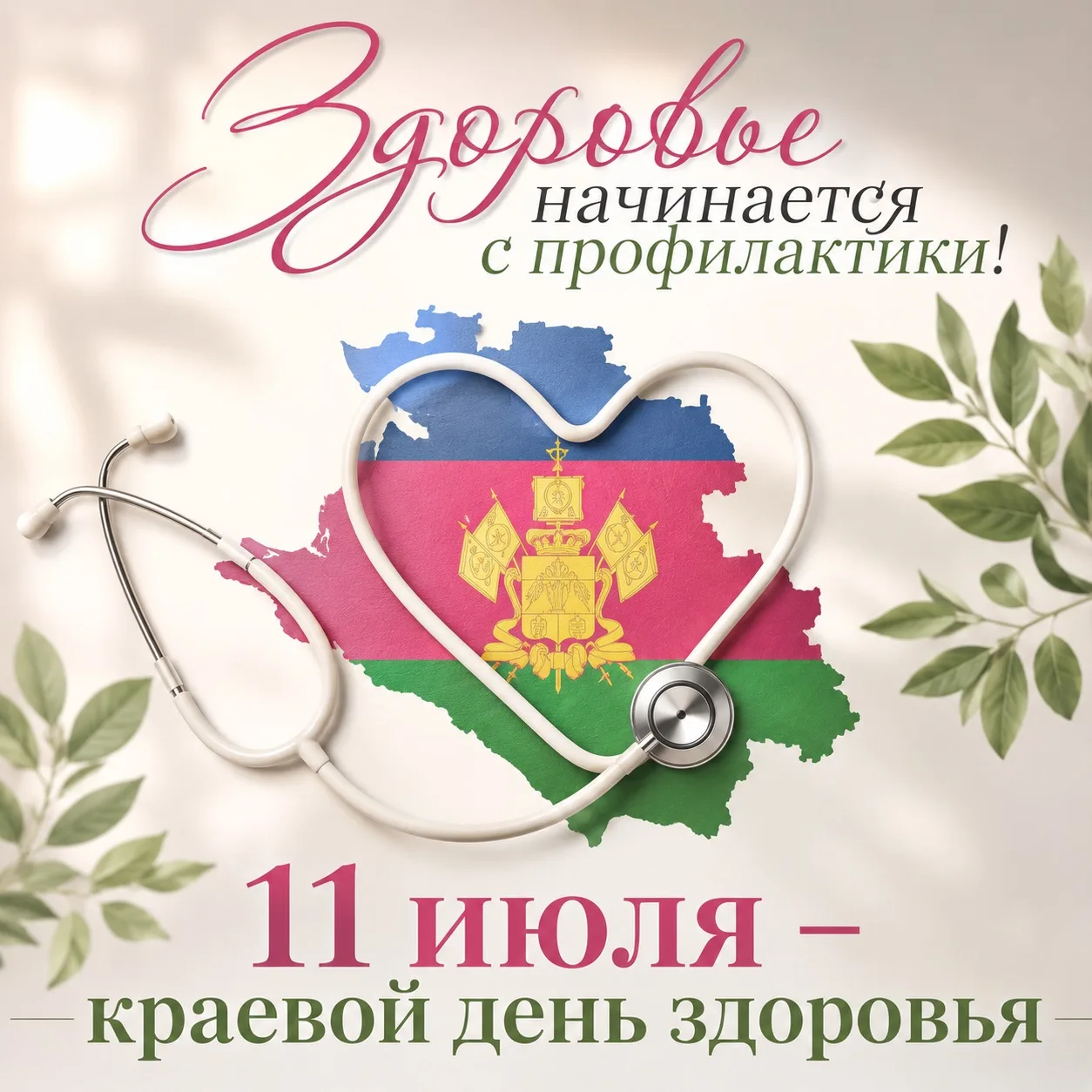 🩺 Во всех медучреждения Кубани пройдет Краевой День здоровья
