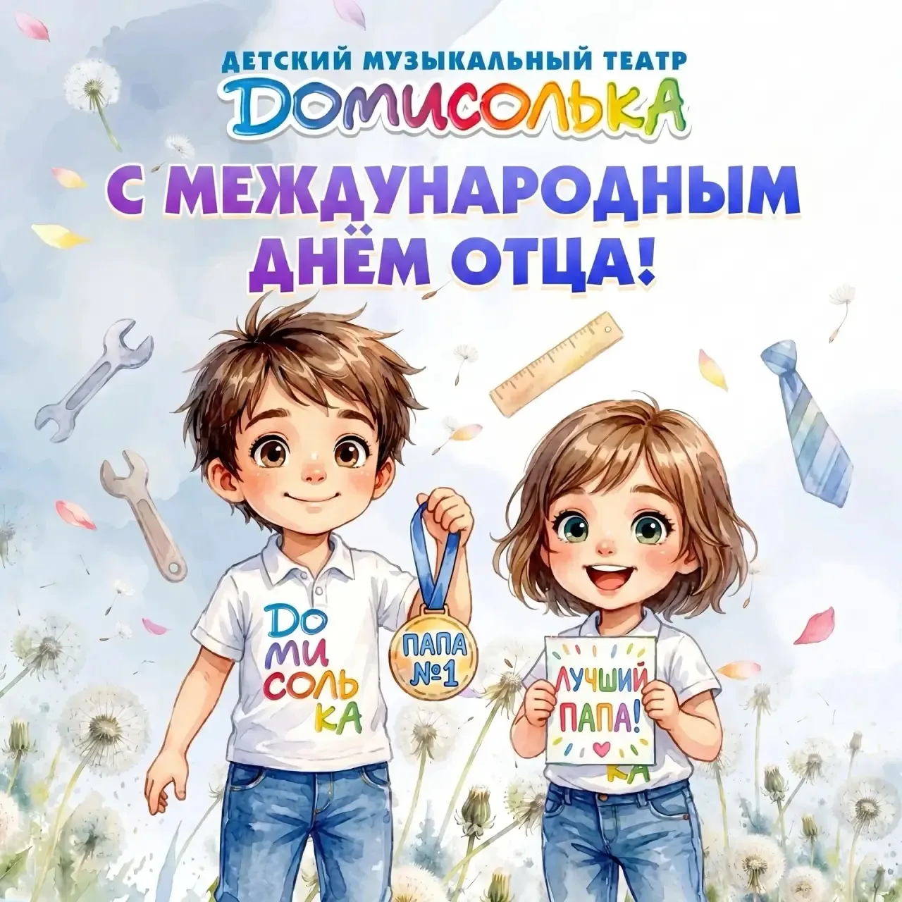 В «Домисольке» точно знают: папина рука — это самая надежная опора и в жизни, и на пути к Большой сц