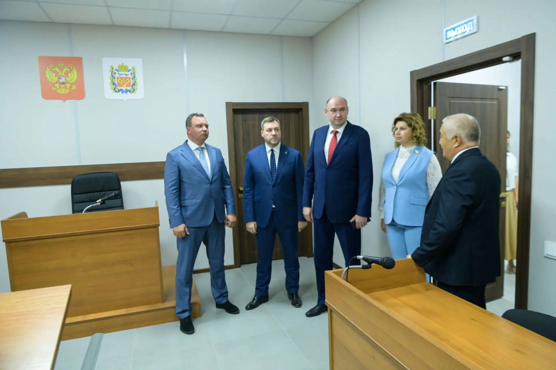 24 августа Губернатор Оренбургской области Солнцев Е.А. посетил новое здание судебных у...