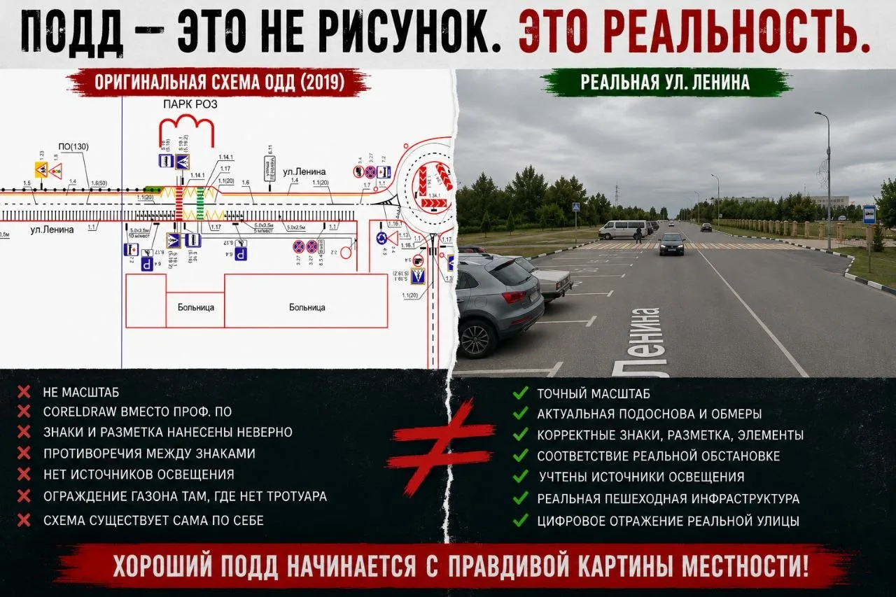 Почему качество ПОДД начинается с качества исходных схем ОДД