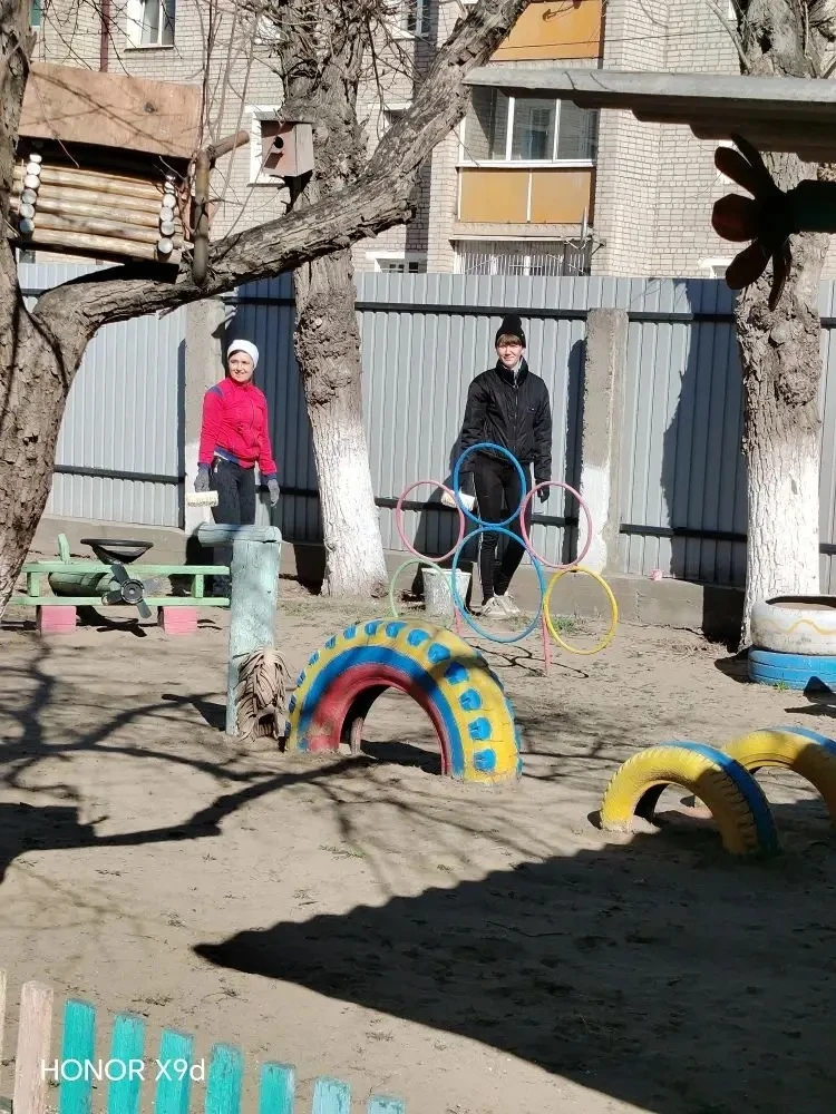 ☀️ Первая неделя мая началась с доброго дела — на территории детского сада прошёл традиционный суббо