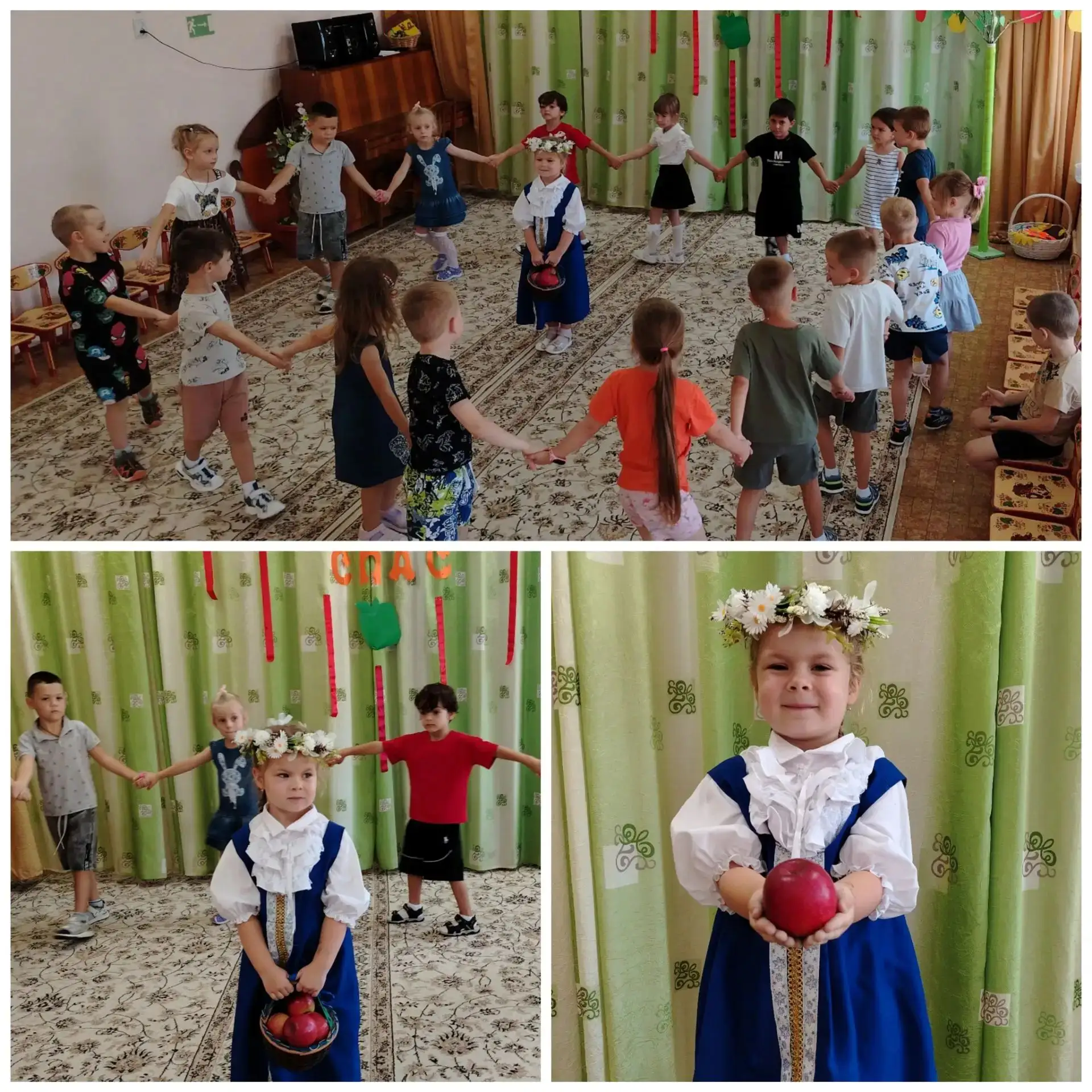 Сегодня в старшей группе "Улыбка" прошел тематический день, посвященный народному празд...