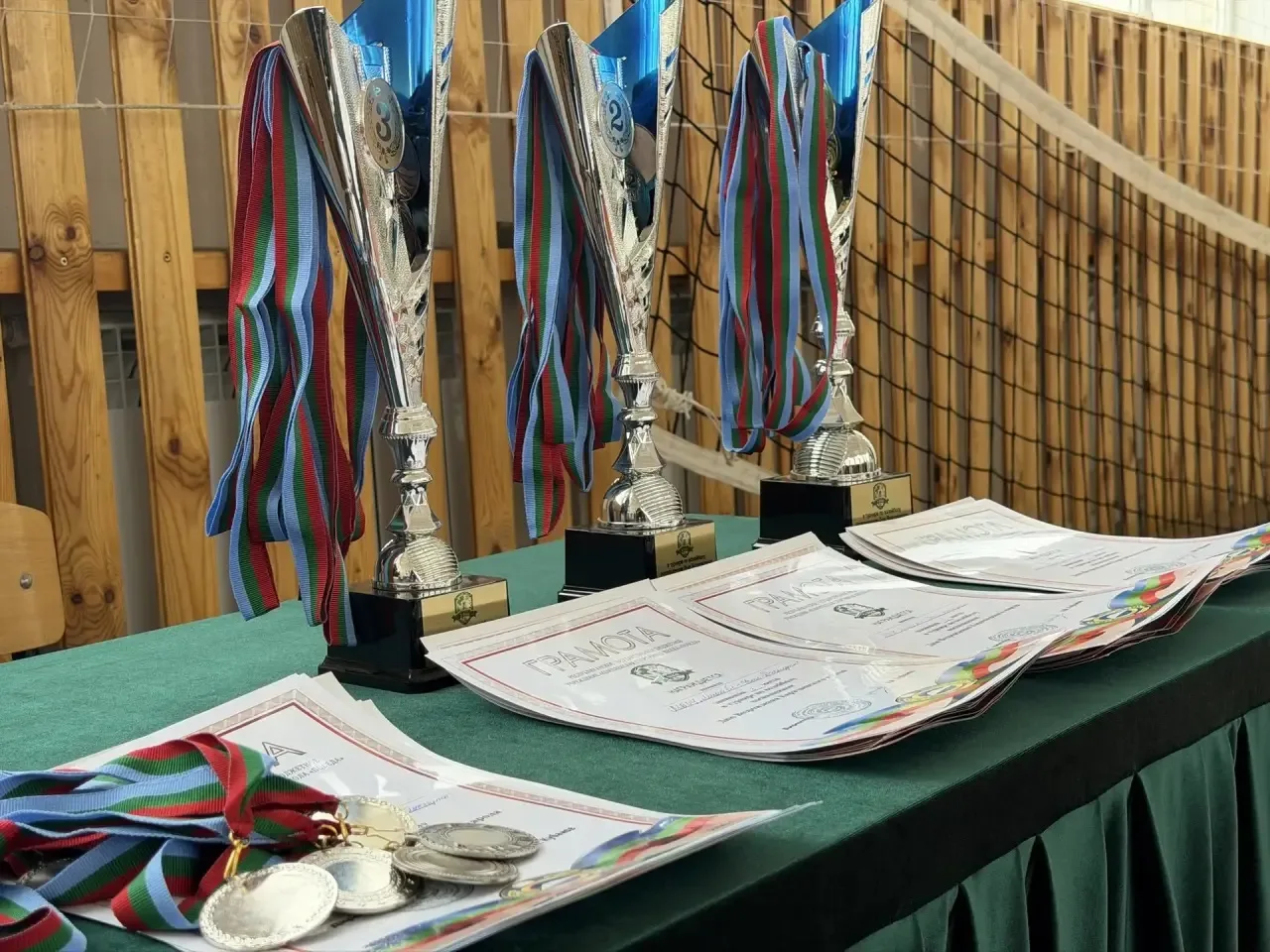 ⚡По результатам турнира по волейболу сегодня  🥉 3 место — у команды «МБОУ Лицей №1 г. Усть-Джегуты».