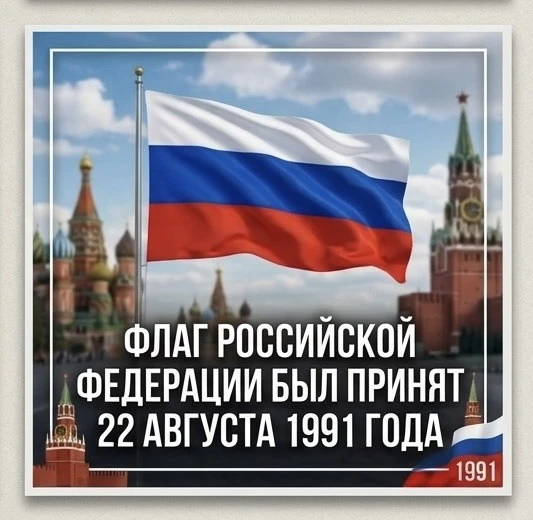 🎉 С Днём Государственного флага Российской Федерации! 🎉
