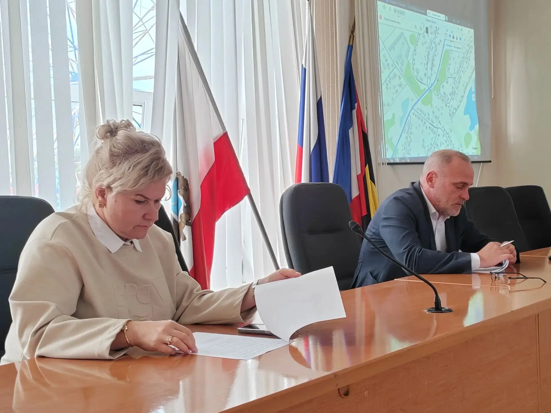 Председатель Собрания депутатов ЭМР, Глава МО город Энгельс Юлия Таушанкова приняла уча...