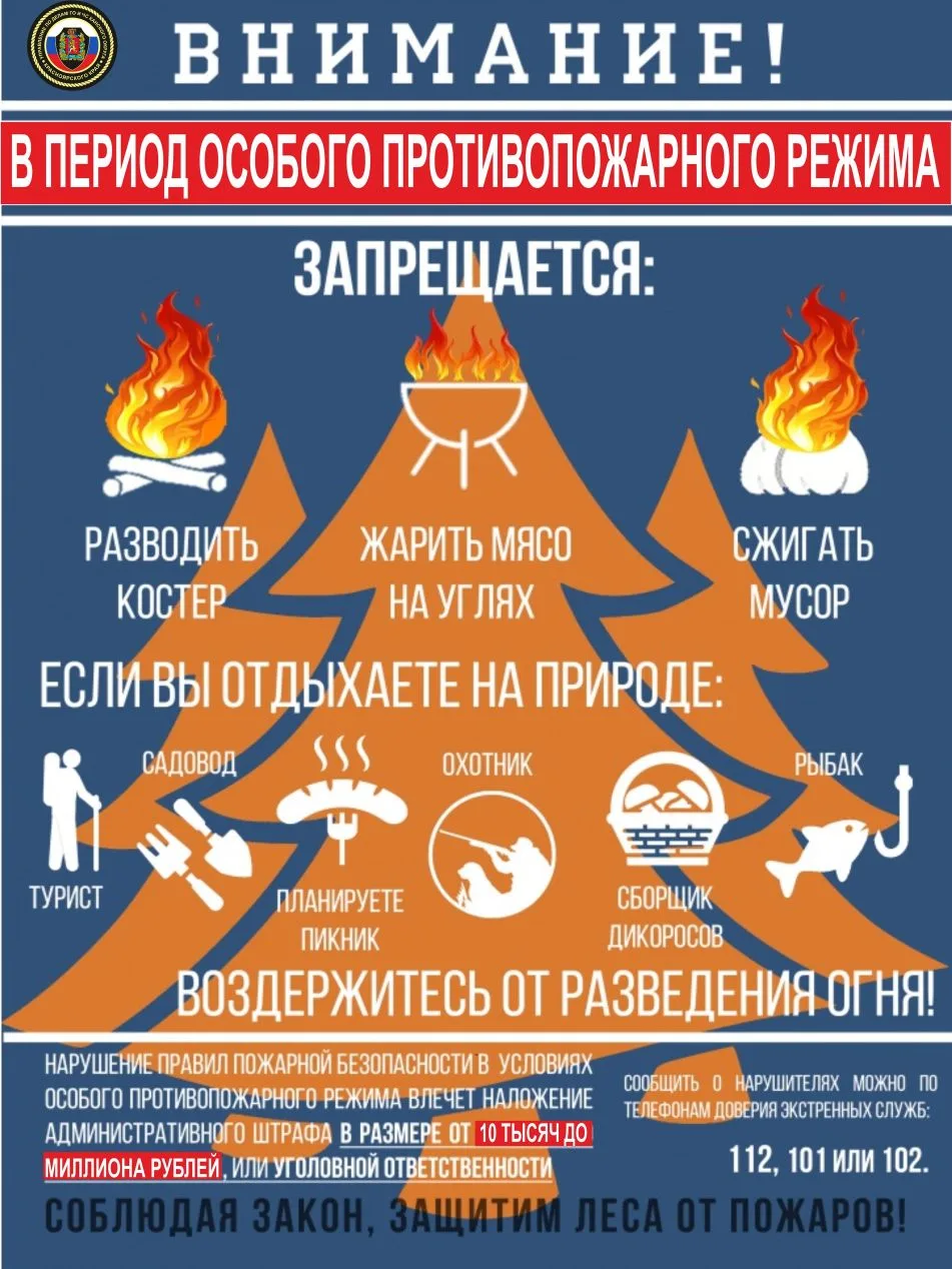 С 8 мая в центральных и южных территориях Красноярского края начал действовать особый п...