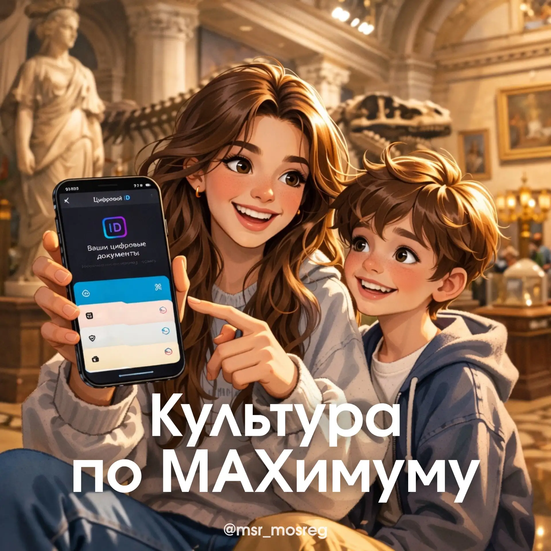 🏛📲 MAХимум культуры!  С 22 февраля по 1 марта запускаем масштабную акцию для льготников — «Культура 