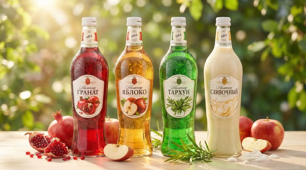 🥤 Лимонады «Вкус года»

В портфеле Runpler Food есть лимонады «Вкус года» — линейка сокосодержащих 