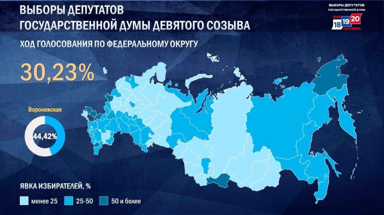 Почти 1/3 страны уже проголосовала на выборах, сообщили в ЦИК. @ifinvest