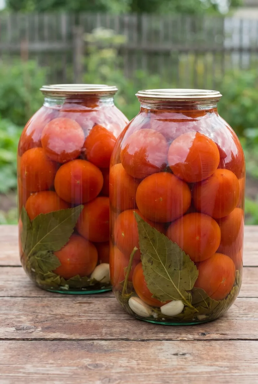 С малиновыми листьями помидоры приобретают тонкий, необычный вкус, который трудно спута...