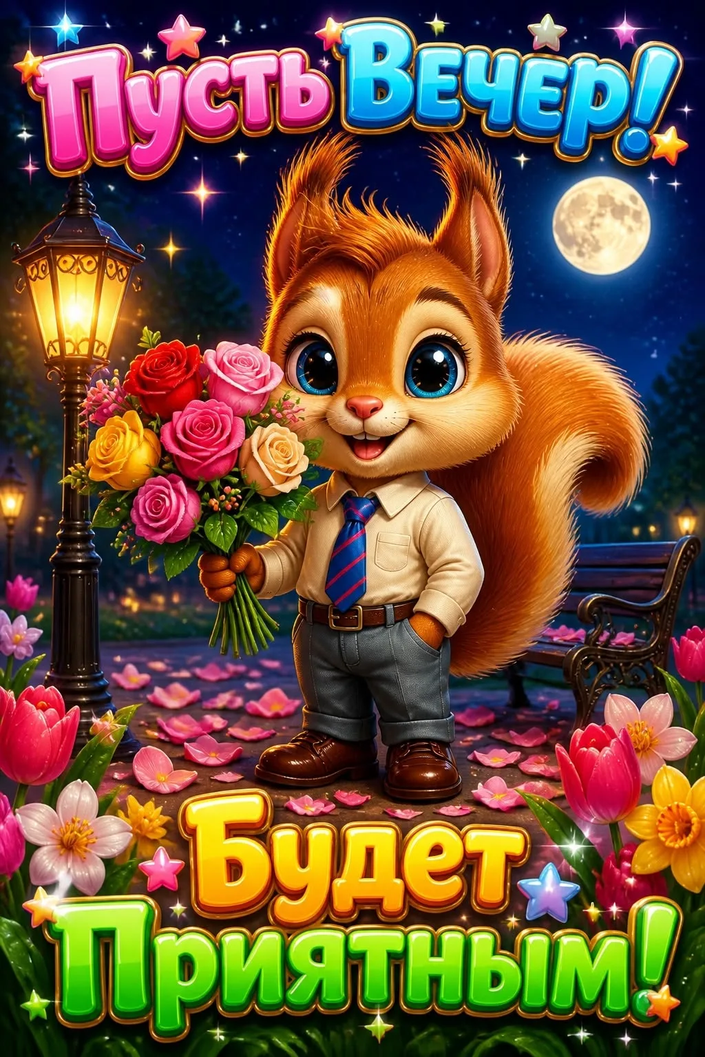 Хорошего вечера! Приятного отдыха! ✨💐