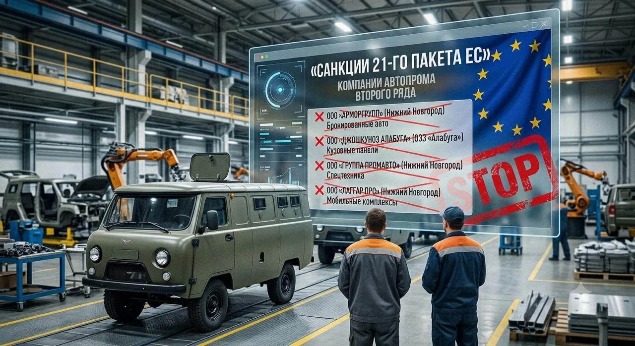 Под санкции 21-го пакета ЕС попал ряд компаний второго ряда

Крупнейшие игроки (КАМАЗ, УАЗ, «АвтоВАЗ
