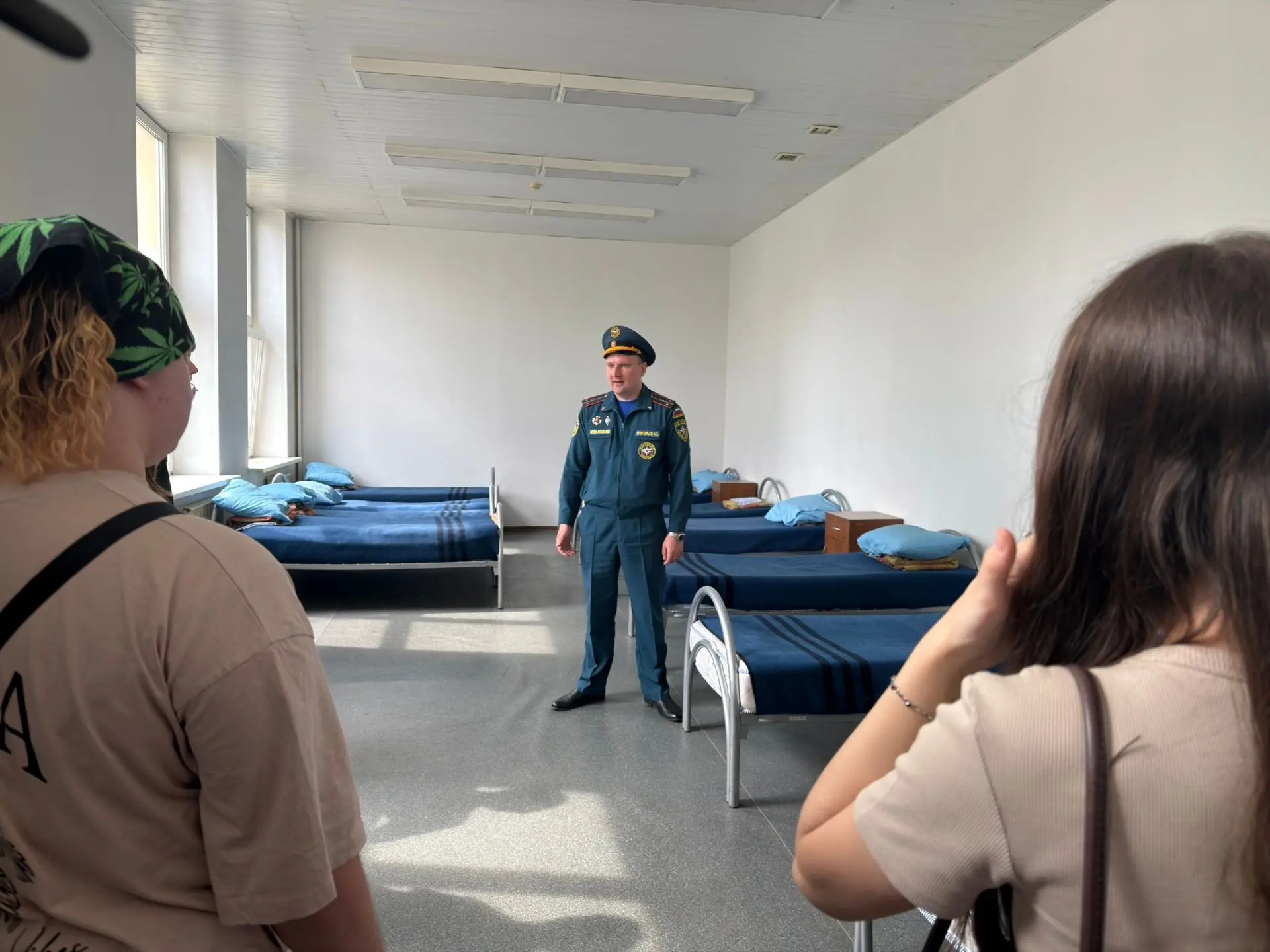 👩‍🚒Сегодня трудоустроенные подростки вышли на профориентационную экскурсию в пожарную часть 114 го