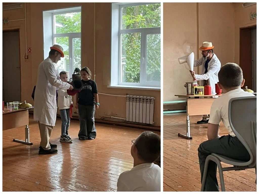 Научное шоу профессора КотоМыш  
Настоящий взрыв эмоций! Дети стали участниками удивительных опытов 