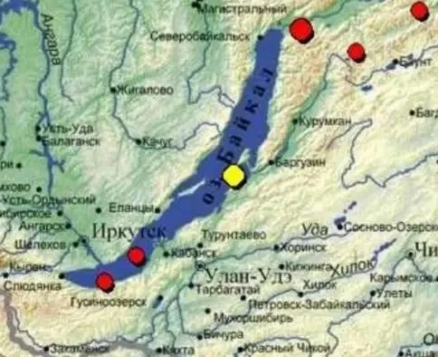 🌊 Землетрясение магнитудой 4,1 произошло на Байкале