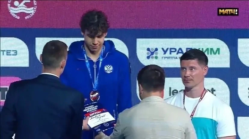 Камчатский пловец завоевал бронзу на чемпионате России 🥉

Георгий Яковлев прорвался в тройку лидеро