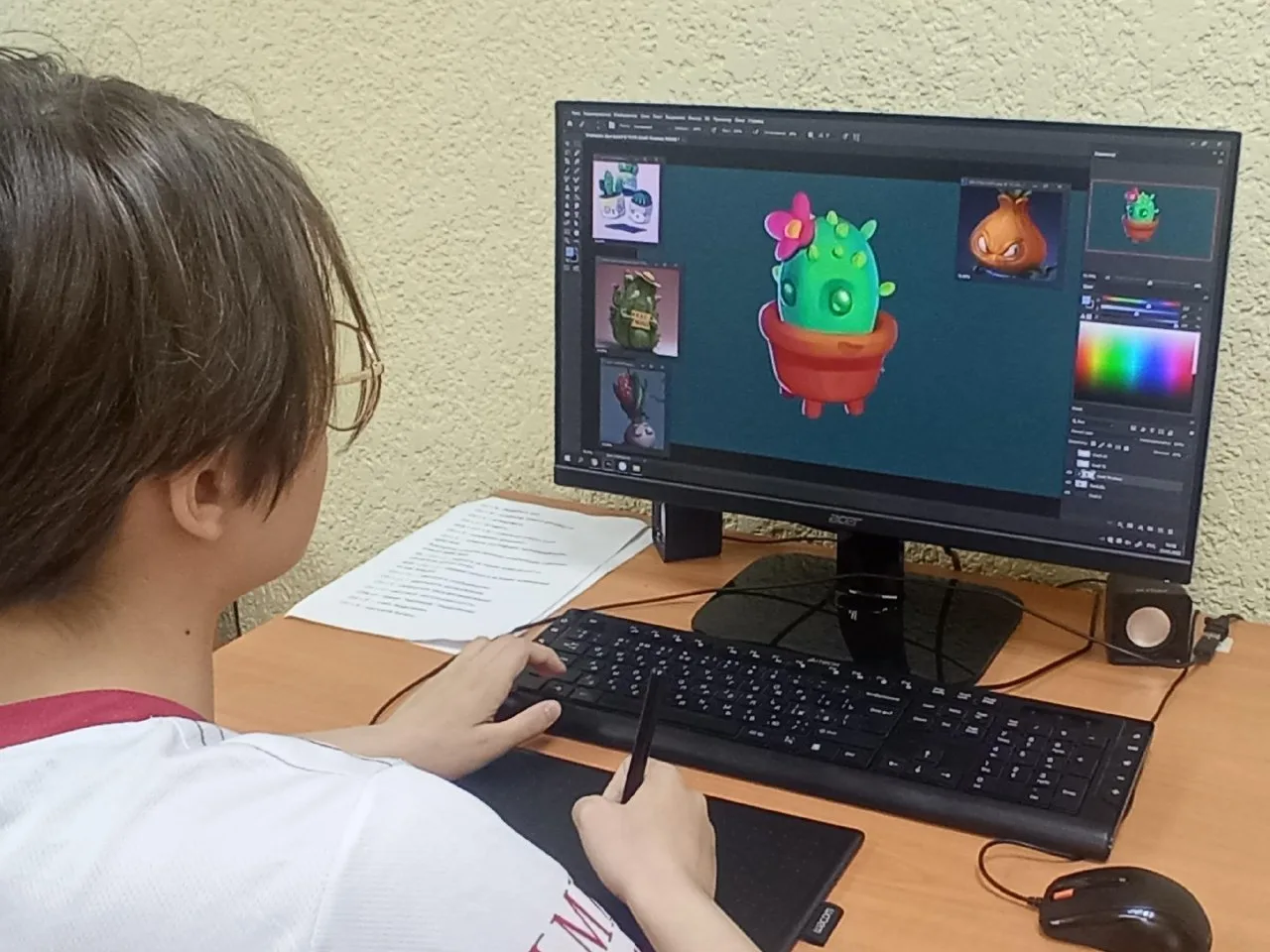 Привет👋Приходи к нам летом на программу «Создание игровых фишек»?