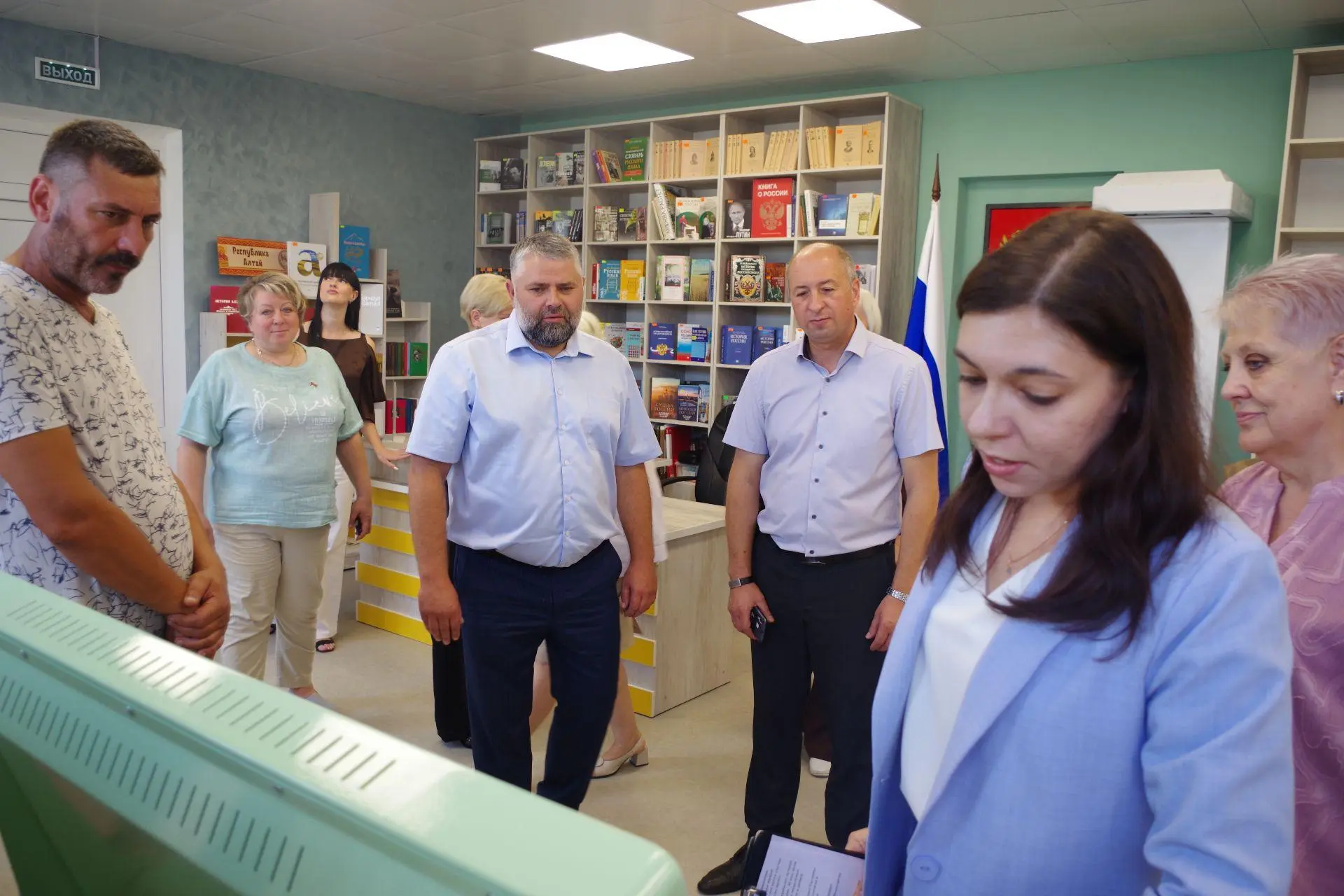 В Славяносербске завершается создание первой модельной библиотеки