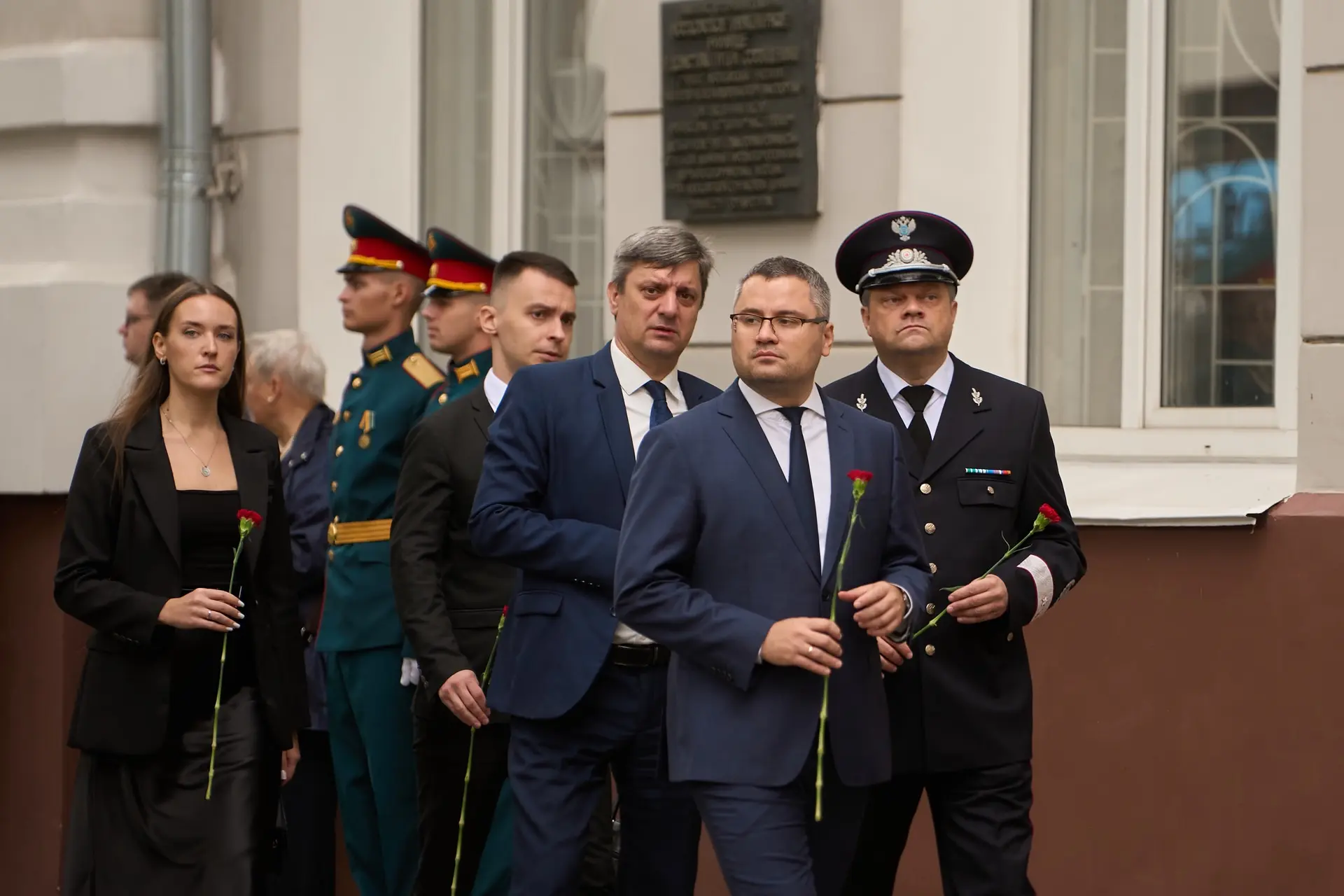 🕊️В Москве почтили память транспортников, погибших в результате террористических актов