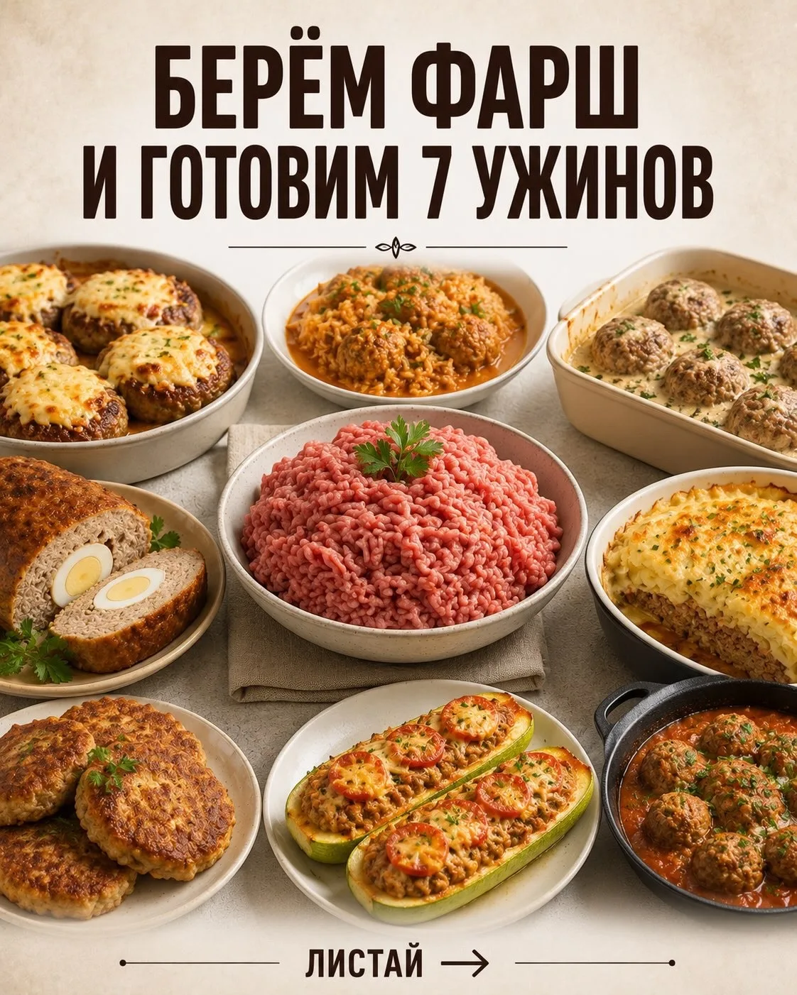 ФАРШ СПАСАЕТ УЖИН 🔥