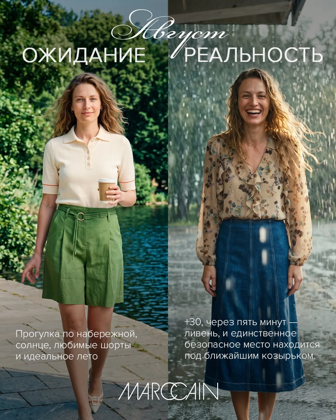 Август: ожидание/реальность. ☁️