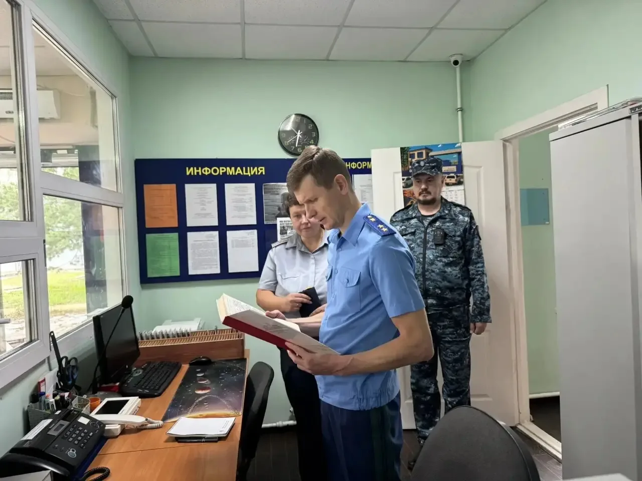 Прокурор Хабаровского края Виталий Степанов проверил участок, функционирующий как испра...