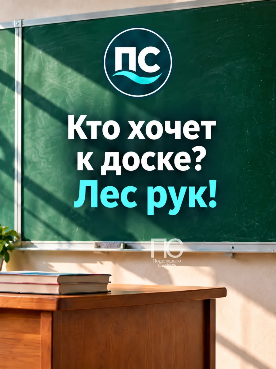 Можно забыть формулы, даты и правила, но эти фразы из школы забыть почти невозможно 😄