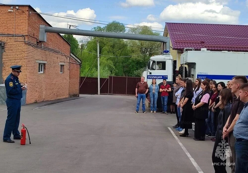 🚨 Плановая тренировка по эвакуации прошла в Наро-Фоминске  На базе Управления МВД России по Наро-Фом