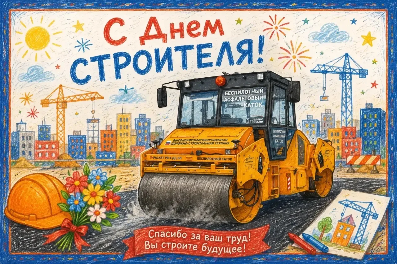 🎉 Поздравляем всех причастных к празднику — Дню строителя! 🏗