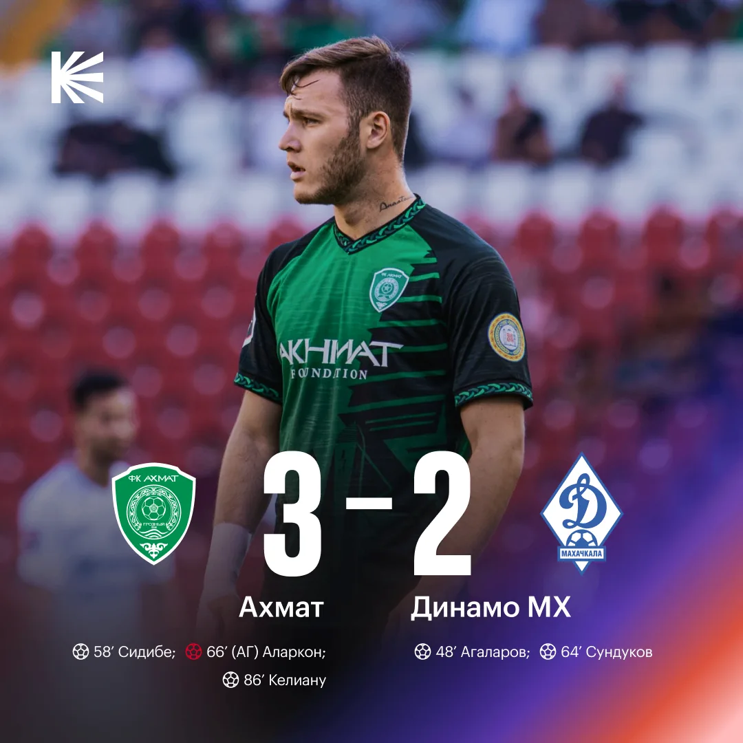 🟢 «АХМАТ» ЧЕРЧЕСОВА ПОБЕДИЛ В КАВКАЗСКОМ ДЕРБИ!