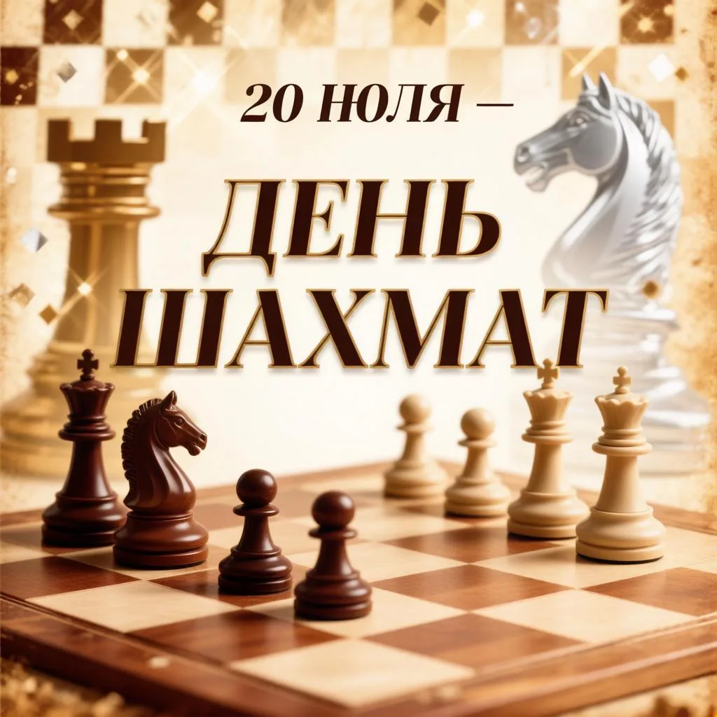 ♟️Всем привет, книголюбы и стратеги! 👋

Сегодня, 20 июля, весь мир празднует Международный день шах