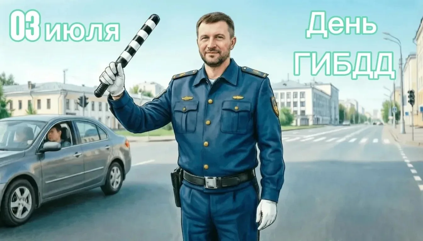🚓 3 июля — День рождения Госавтоинспекции!

Сегодня свой профессиональный праздник отмечают те, кто
