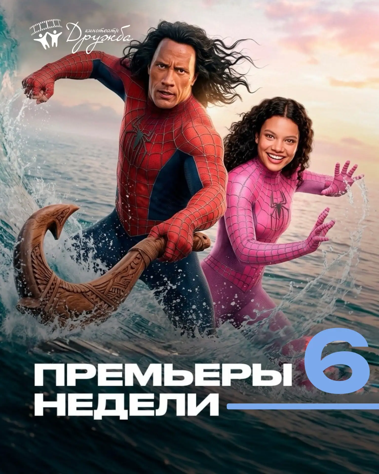 🌊 Продолжаем смотреть нового Паучка — и рассказываем, что ещё посмотреть в Дружбе!