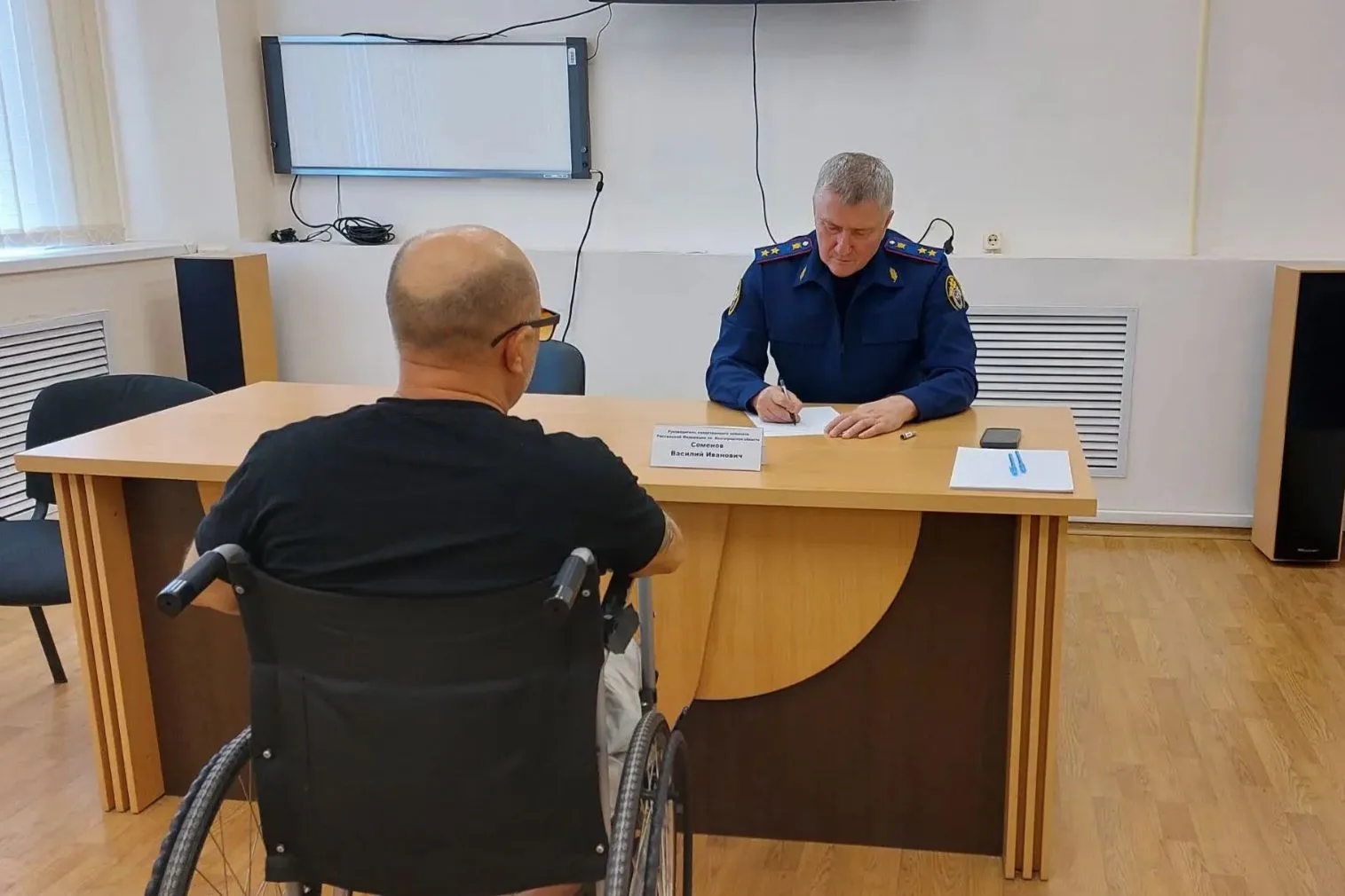 🔸Руководитель следственного управления СК России по Волгоградской области провел личный прием пацие