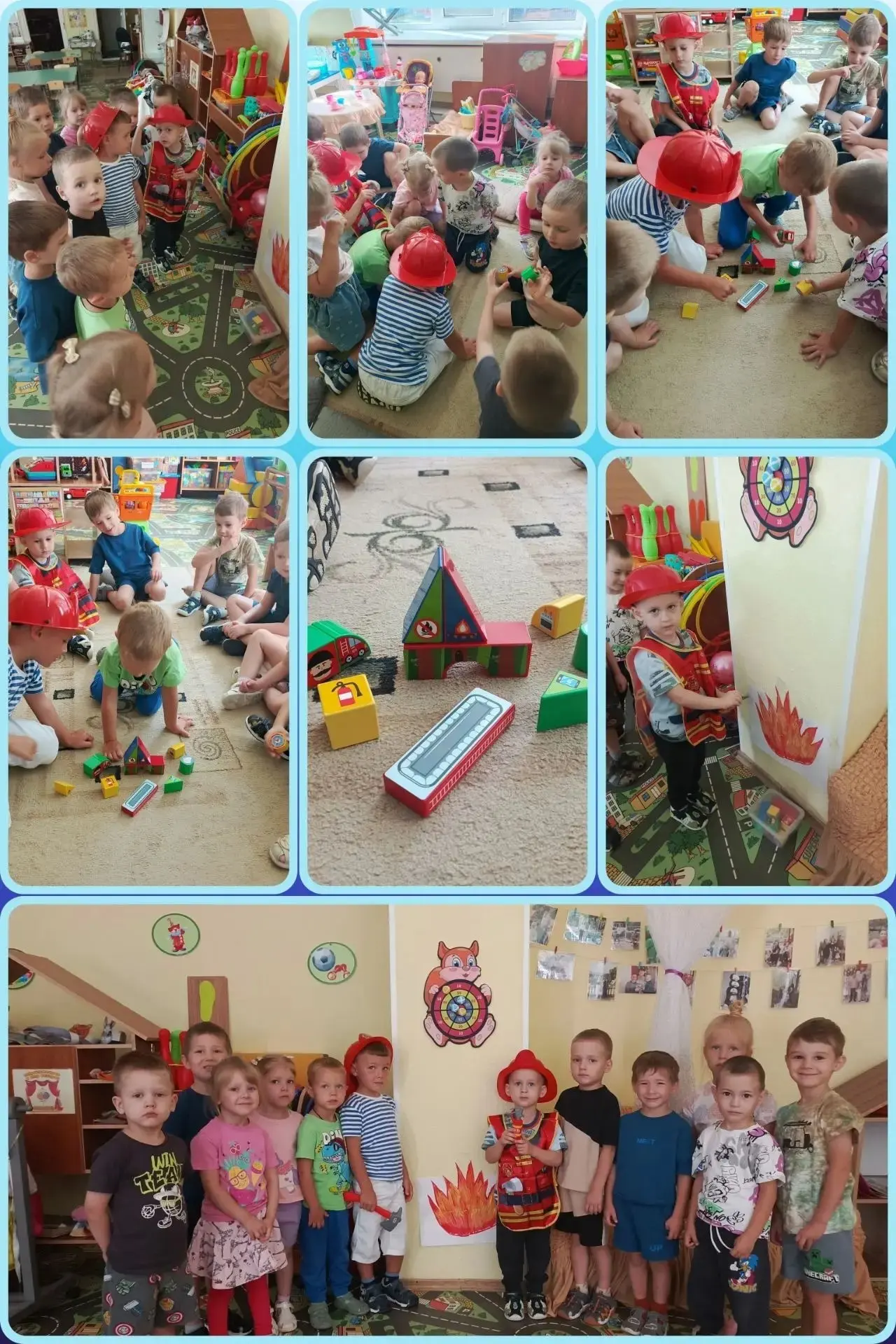 Минутка безопасности в детском саду💡
