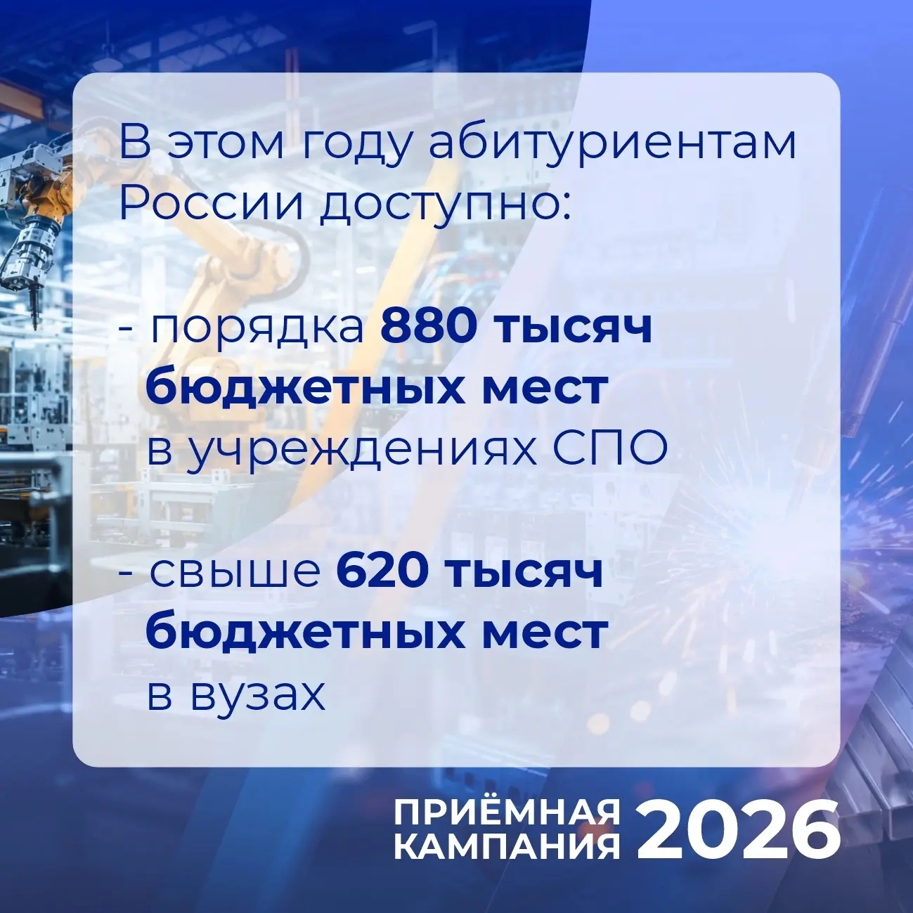 👨‍🎓 В России идёт приёмная кампания: для абитуриентов открыли двери 1200 вузов и почти 4000 коллед
