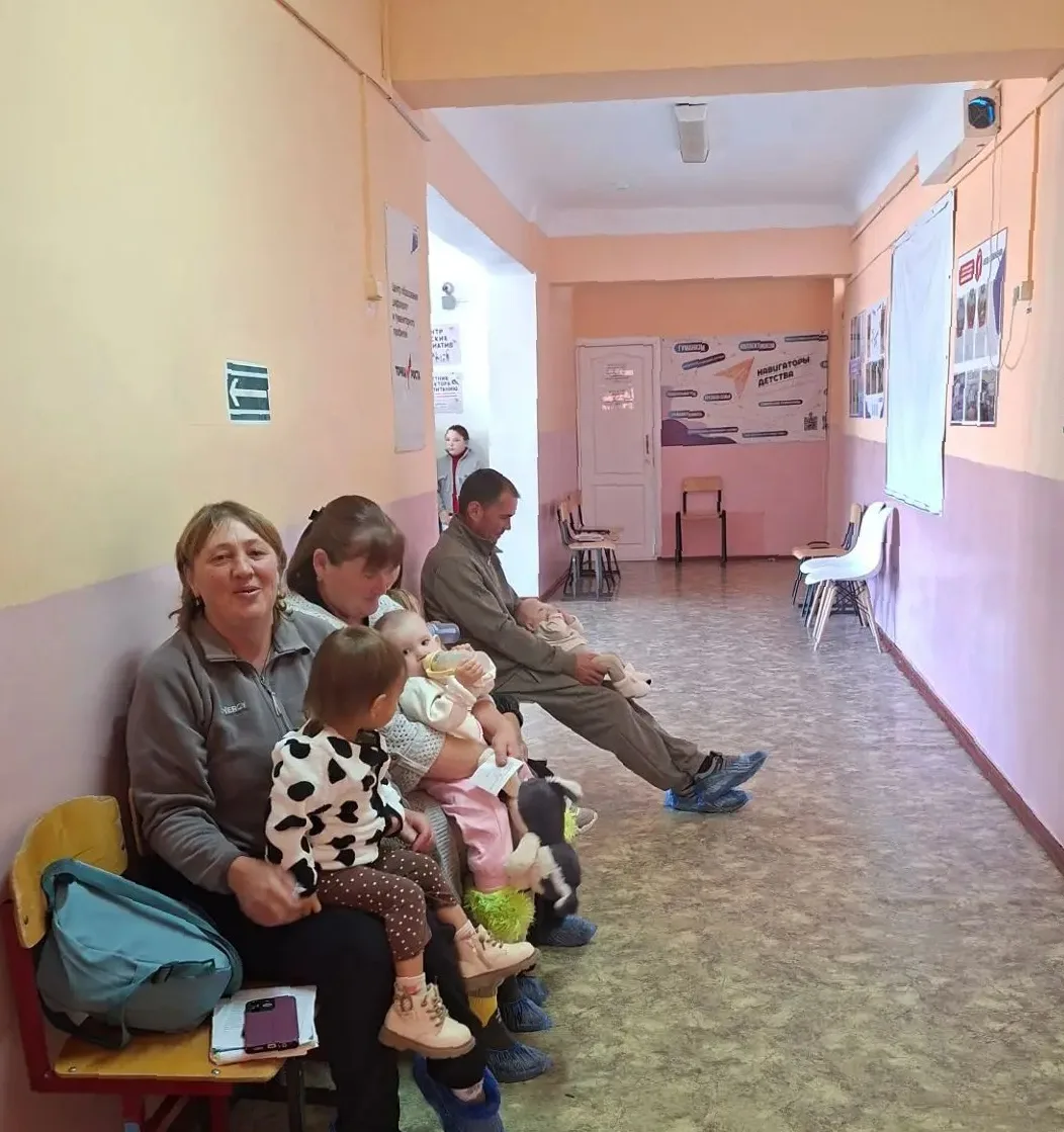 Сегодня Автопоезд «Здоровье» начал свою работу с с. Катанда. Завтра переедет