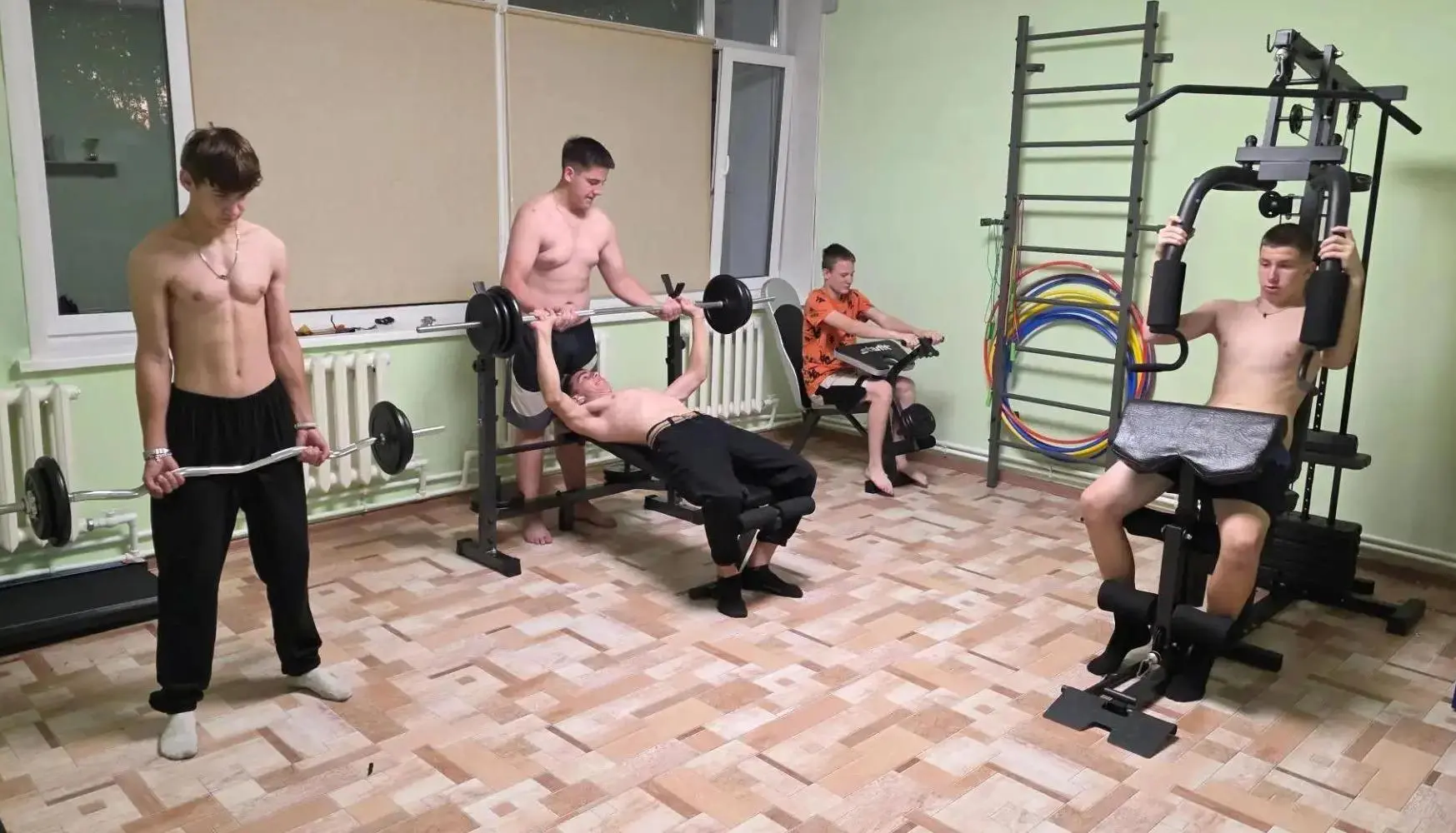 В ГКУ Детский дом «Юность» большое внимание уделяется физическому развитию воспитаннико...